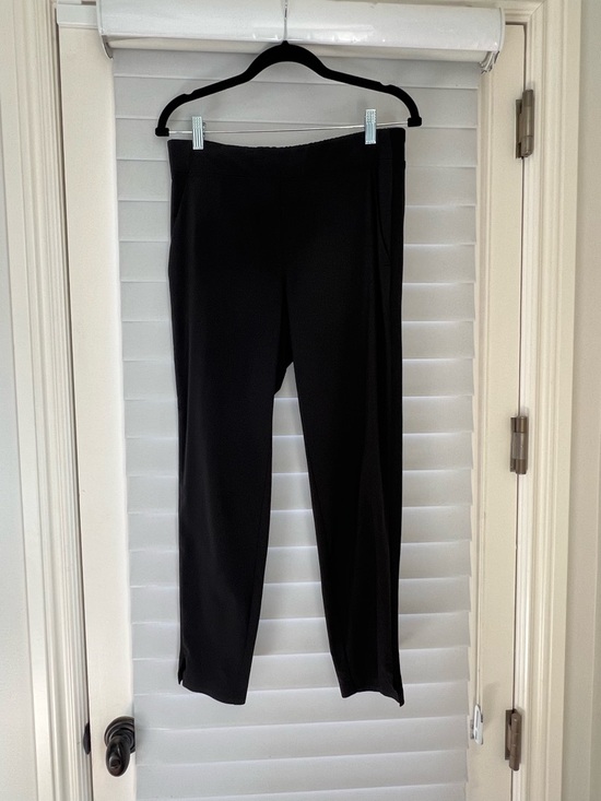 Athleta Pants - Athleta Black Straight-Leg Pull-On Pants